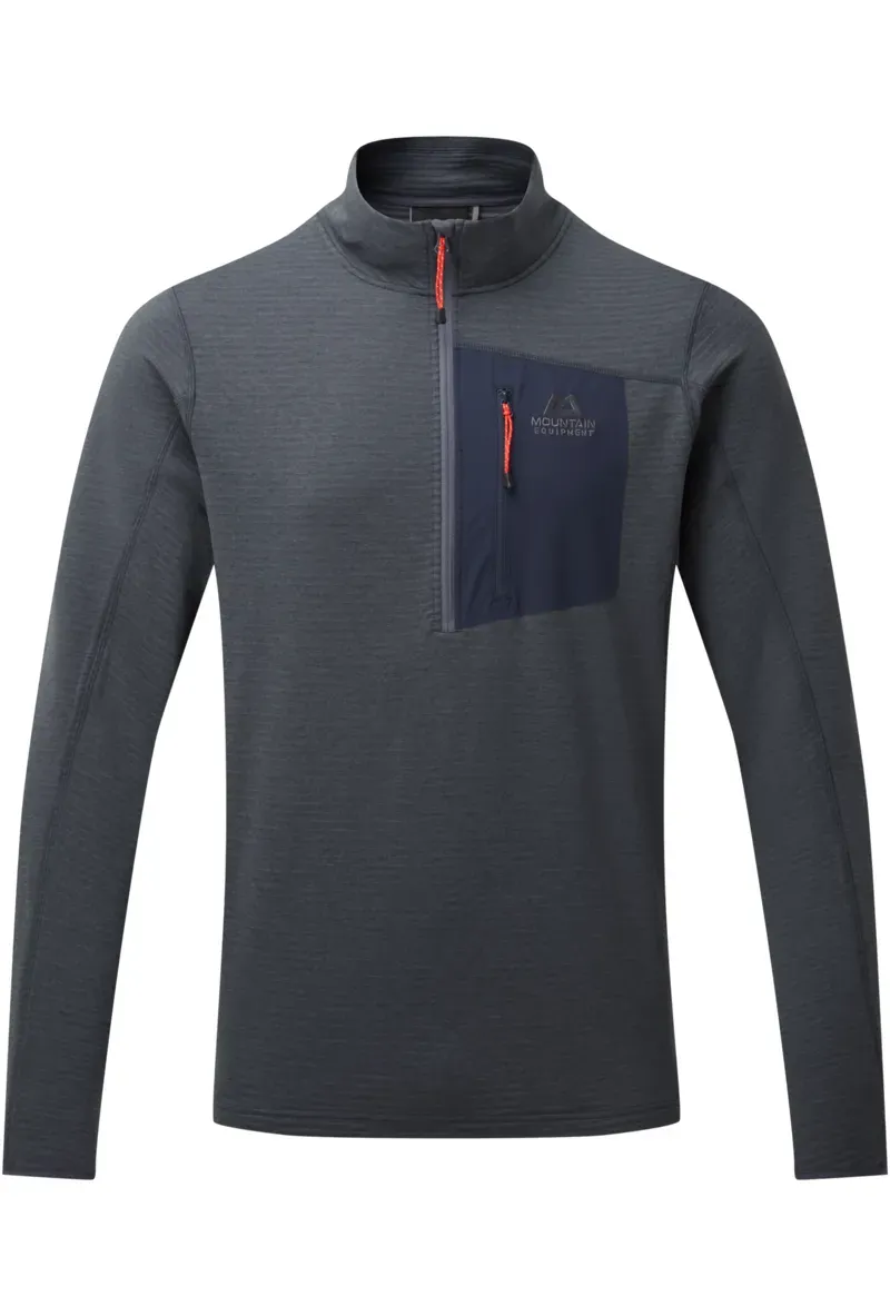 Mountain Equipment Lumiko Zip Light Fleece in Ombre Blue/Cosmos