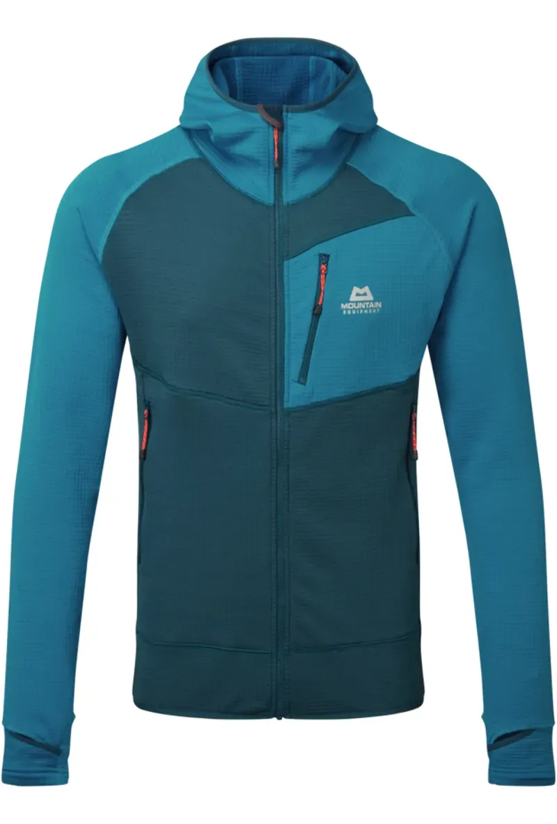 Mountain Equipment Eclipse Hooded Jacket in Majolica/Mykos