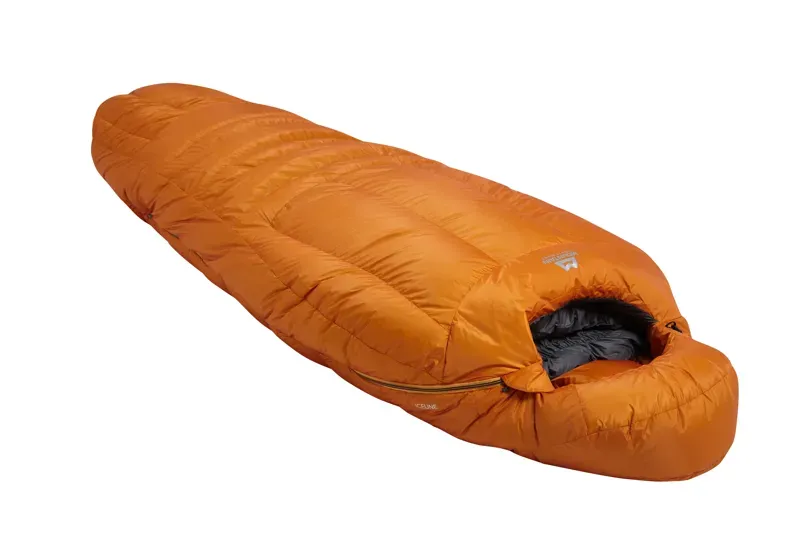 Mountain Equipment Iceline Regular Left Zip Sleeping Bag in Marmalade-2
