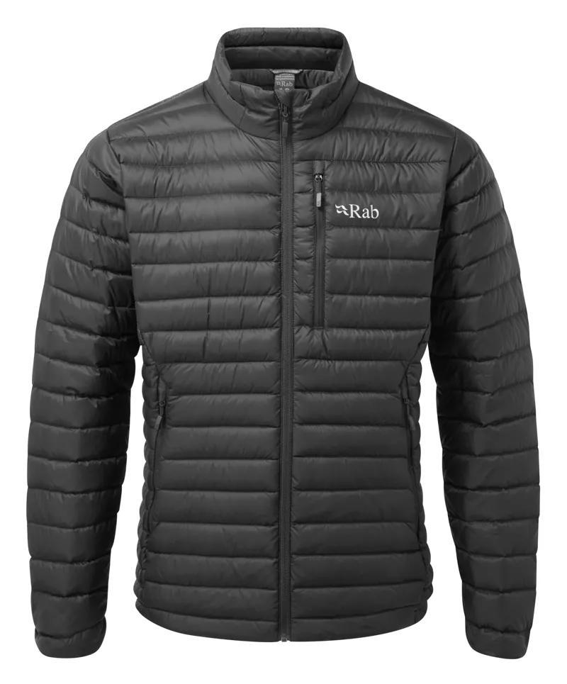 Rab Microlight Mens Down Jacket in Black