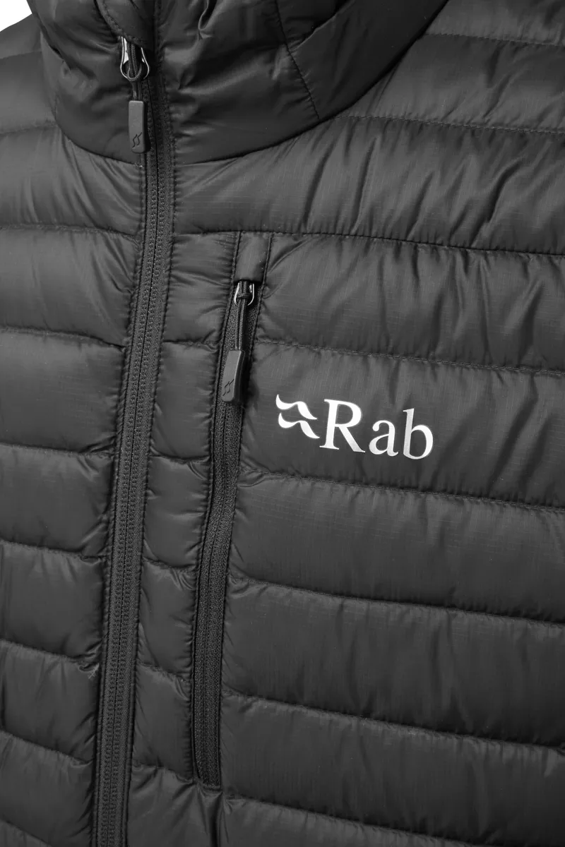 Rab Microlight Mens Down Jacket in Black-1