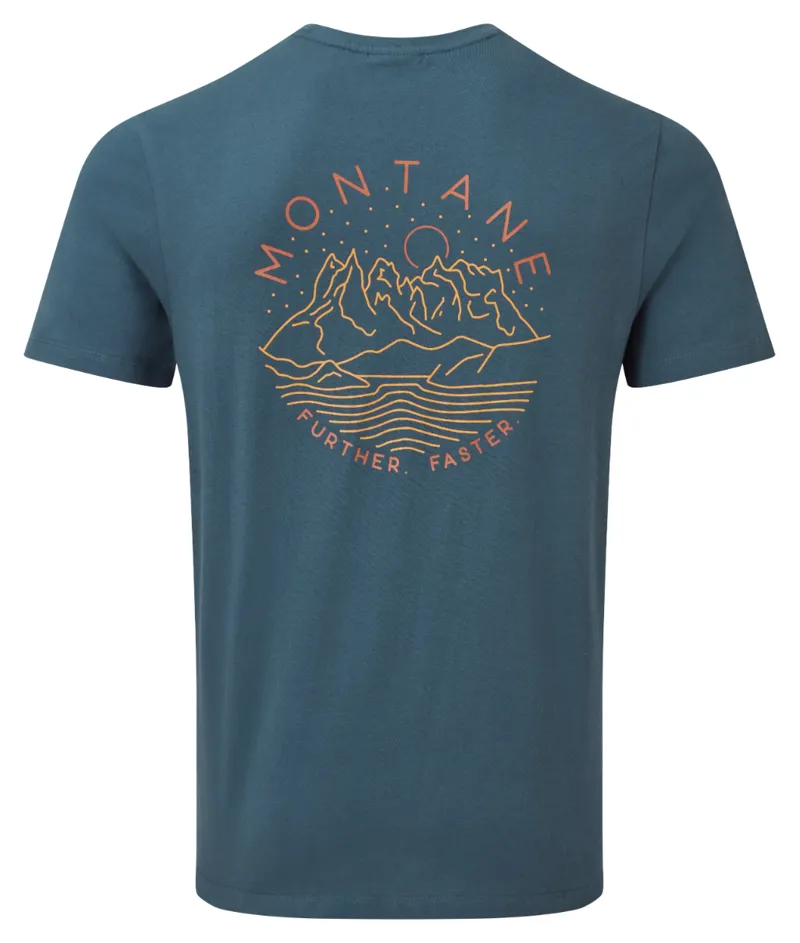 Montane Starscape T- Shirt in Orion Blue