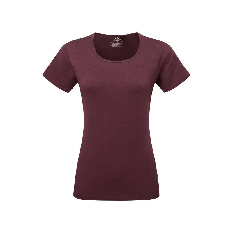 Mountain Equipment Tempi Womens T-Shirt in Raisin