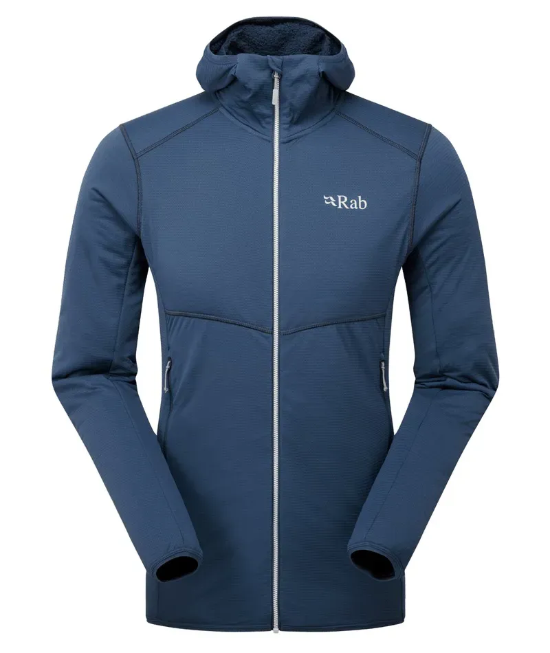 Rab Evolute Hoody in Tempest Blue