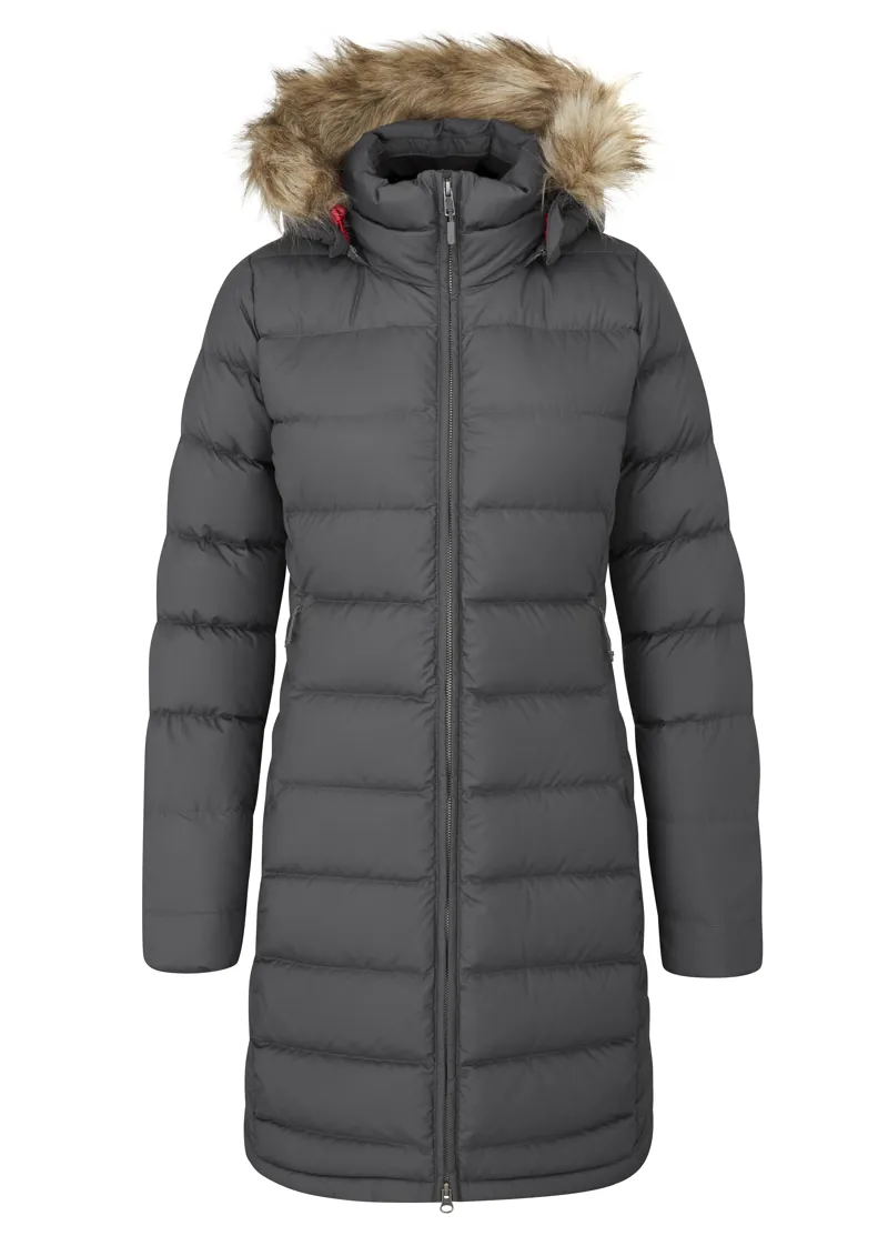 Rab Deep Cover Women's Parka in Graphene