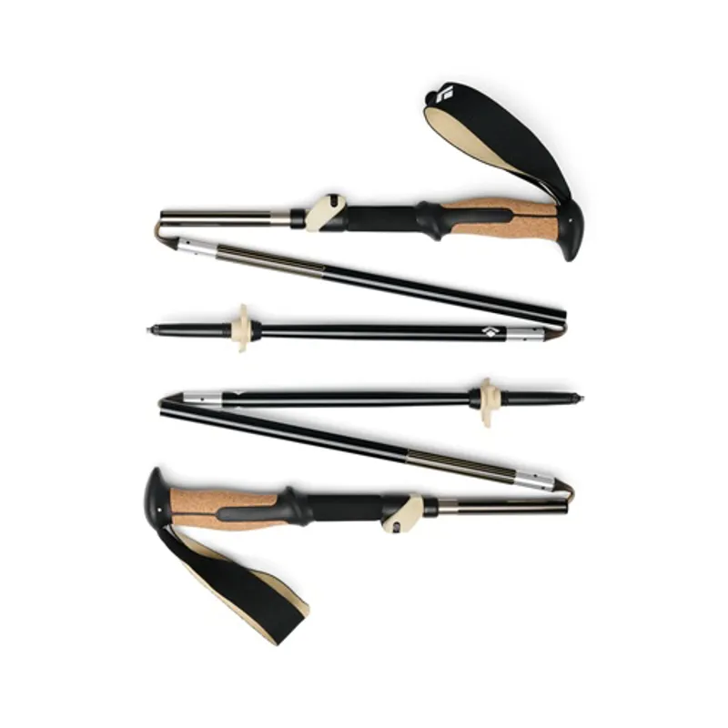 Black Diamond Trail Vista FLZ Trekking Poles W/Oak-1