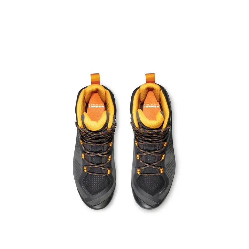 Mammut Sapuen GTX High-Ankle Hiking Boots in Black/Dark Radiant-2