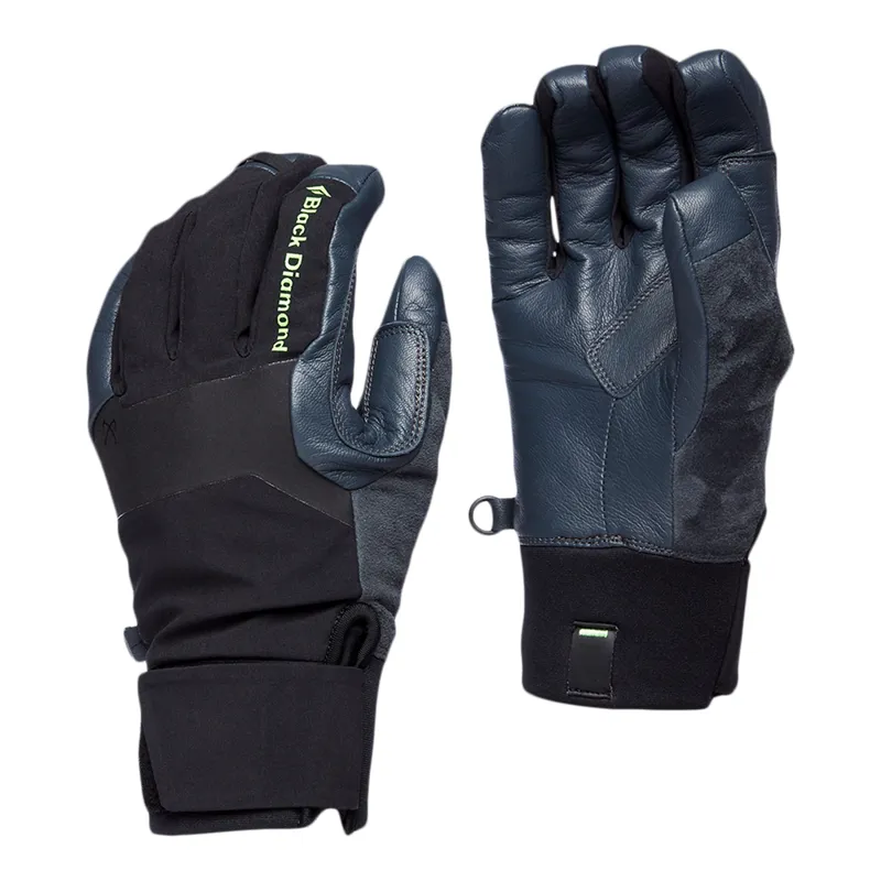 Black Diamond Terminator Gloves in Black