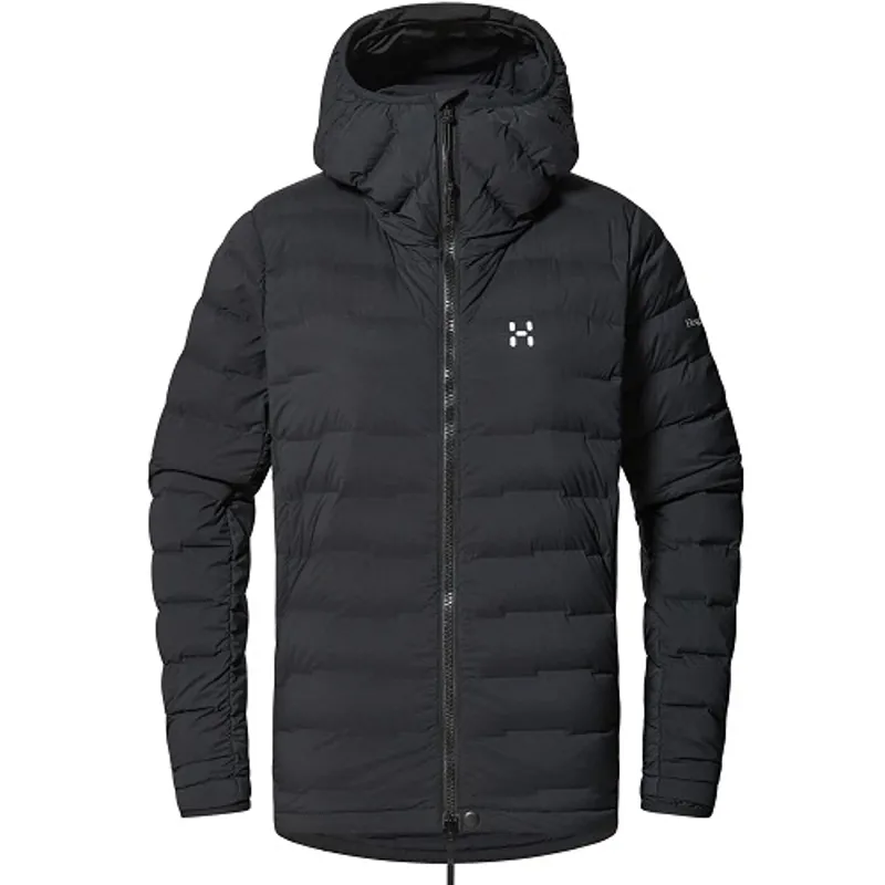 Haglofs Spitz Down Hood Womens Jacket Black