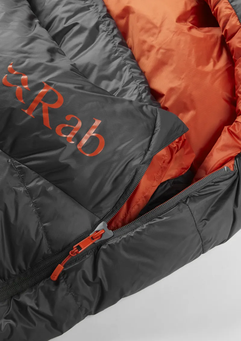 Rab Ascent 500 in Graphene - Regular - Left Zip-8