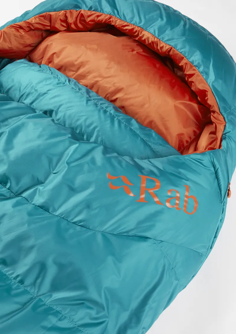 Rab Ascent 500 Left Zip Women's Sleeping Bag in Marina Blue