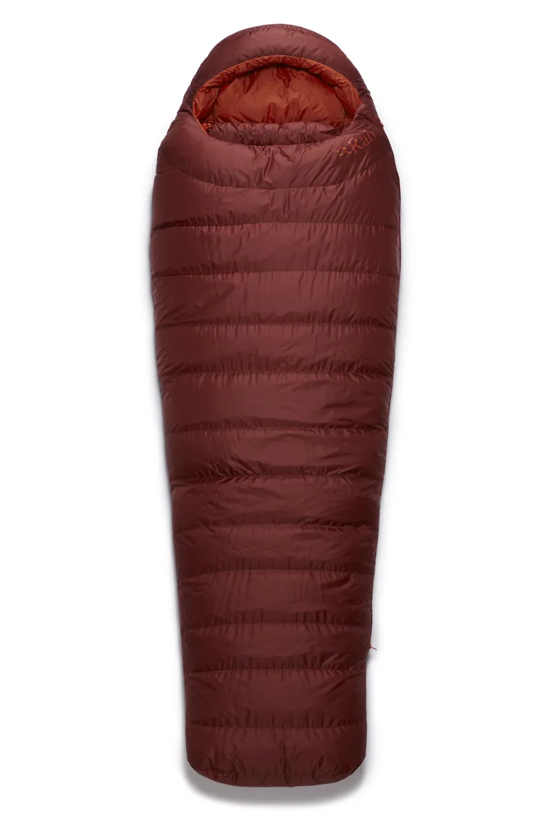 Rab Ascent 900 in Oxblood Red - Regular - Left Zip-2
