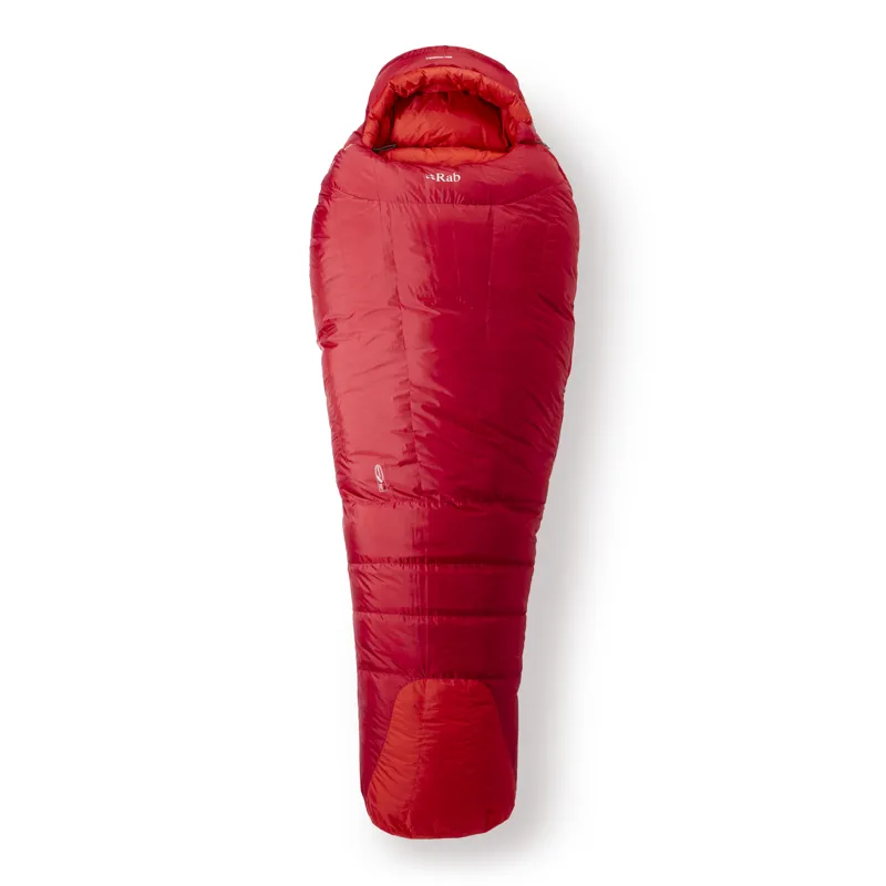 Rab Expedition 1400 Summit in Red - Regular - Left Zip