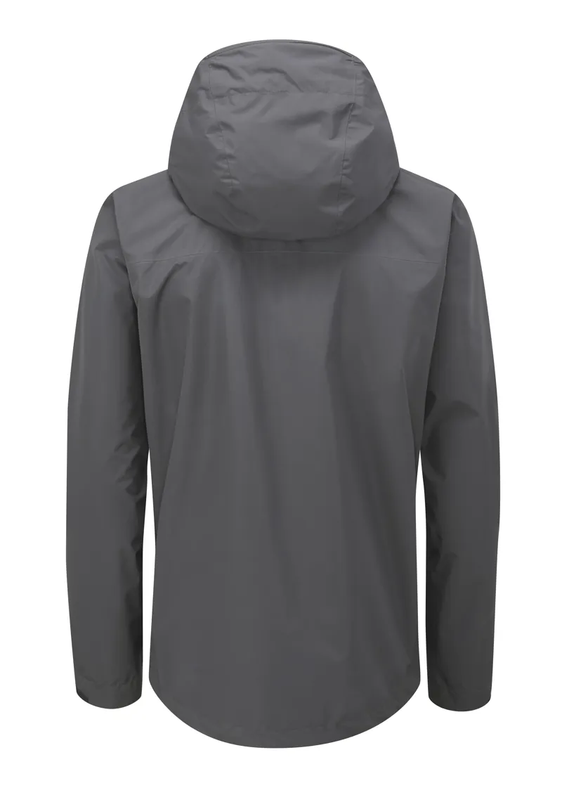 Rab Downpour Eco Mens Waterproof Jacket in Graphene -4