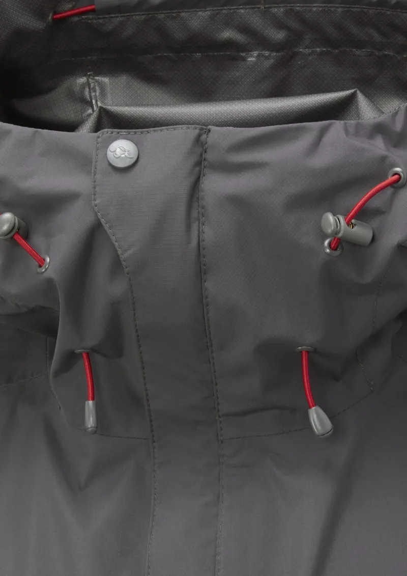 Rab Downpour Eco Mens Waterproof Jacket in Graphene -2