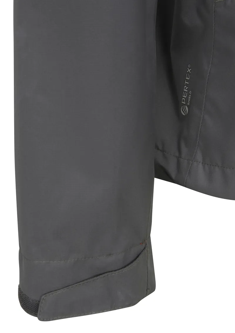 Rab Downpour Eco Mens Waterproof Jacket in Graphene -3