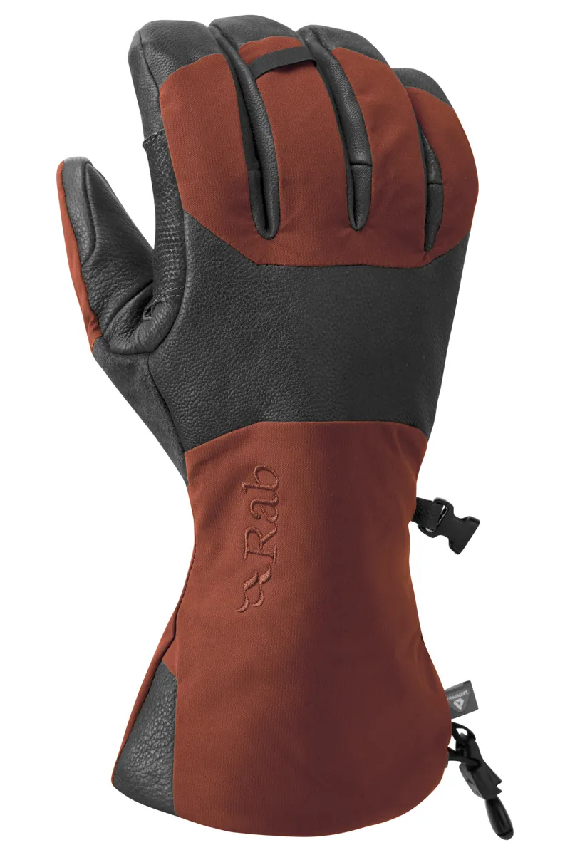 Rab Guide 2 GTX Gloves in Dark Clay