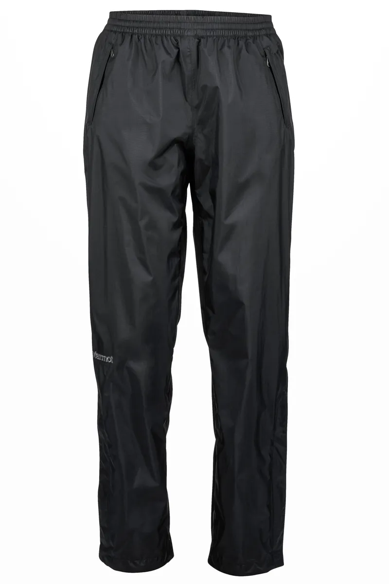 Marmot Precip Eco Womens Full Zip Pant Short in Black