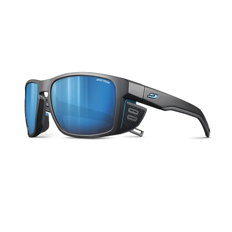 Shield Cat 3 Black/Blue Sunglasses