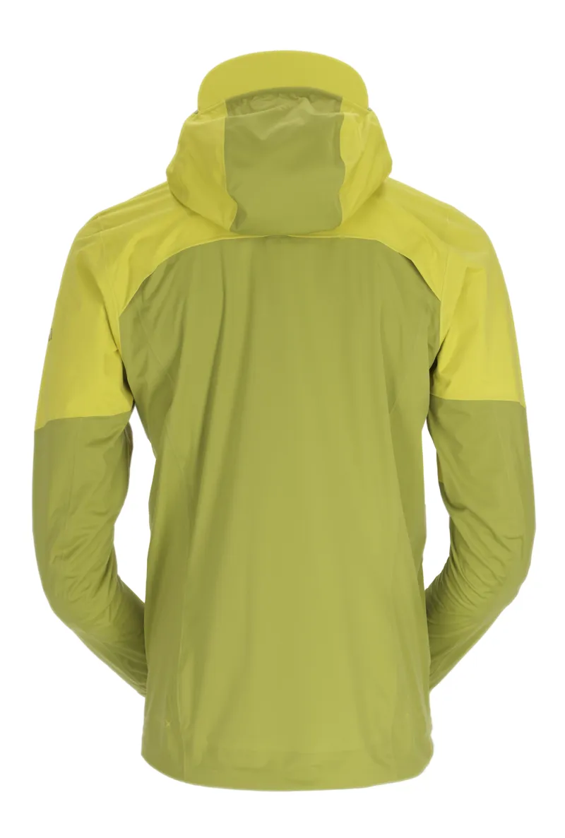 Rab Kinetic Ultra Jacket in Aspen Green/Zest-1