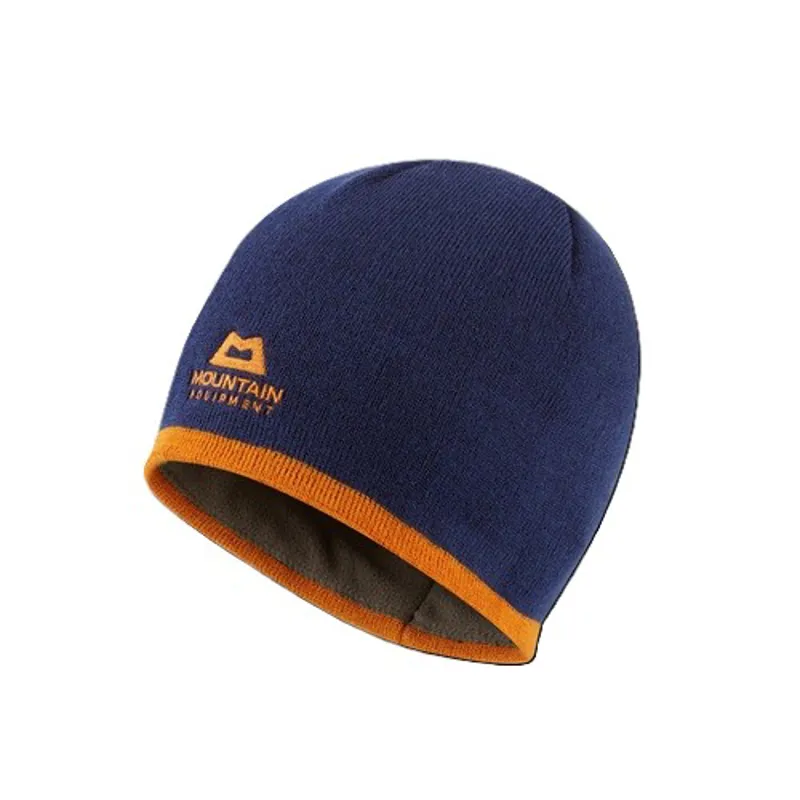 Plain Knitted Beanie - Admiral Blue