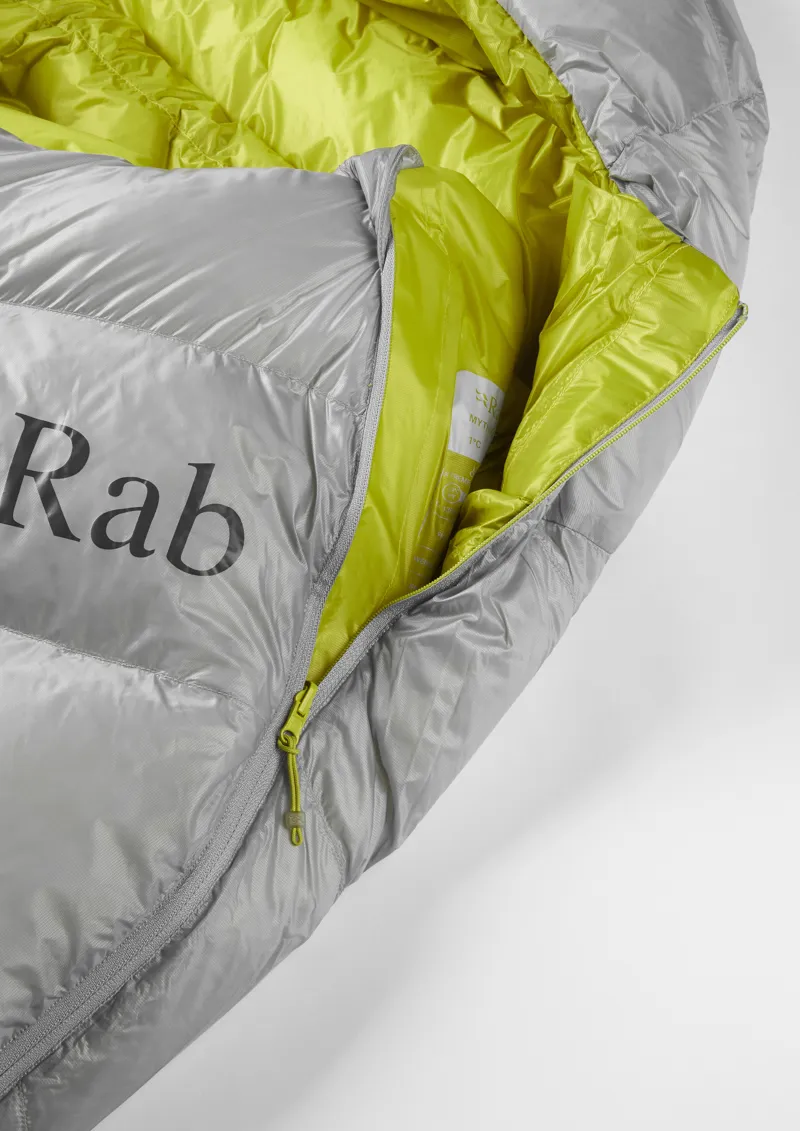 Rab Mythic 200 Left Zip Sleeping Bag in Cloud-8