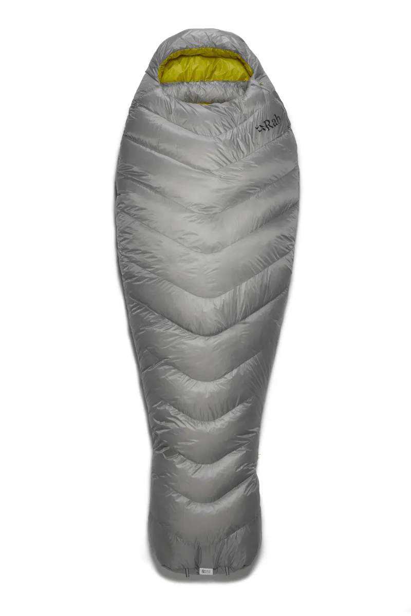 Rab Mythic 200 Left Zip Sleeping Bag in Cloud-1