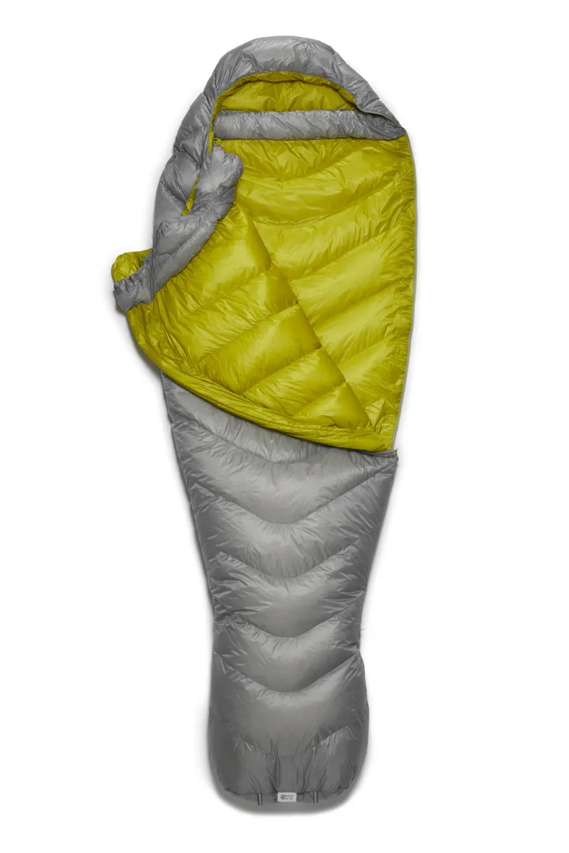 Rab Mythic 200 Left Zip Sleeping Bag in Cloud-3