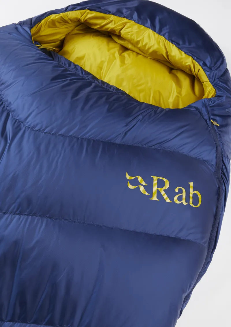 Rab Neutrino 400 Sleeping Bag in Nightfall Blue-1