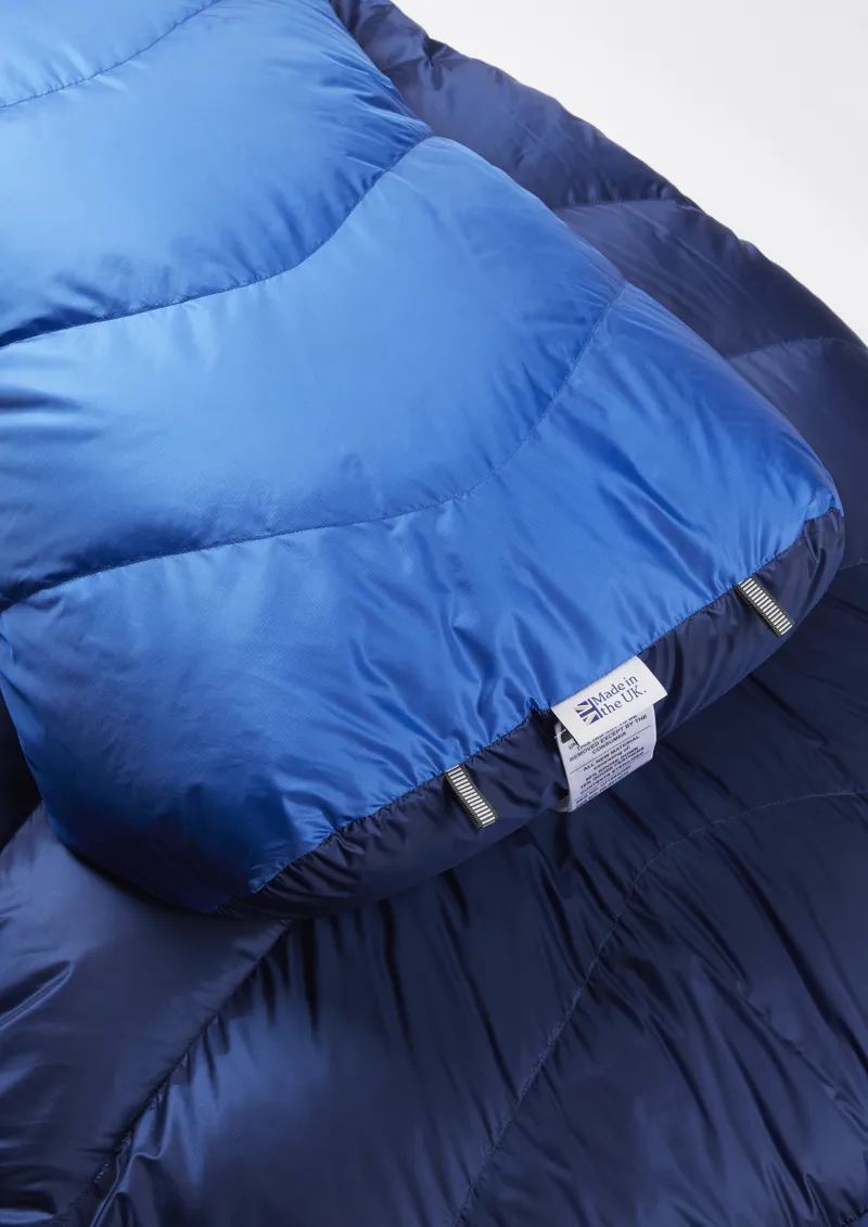 Rab Neutrino 400 Sleeping Bag in Nightfall Blue-2