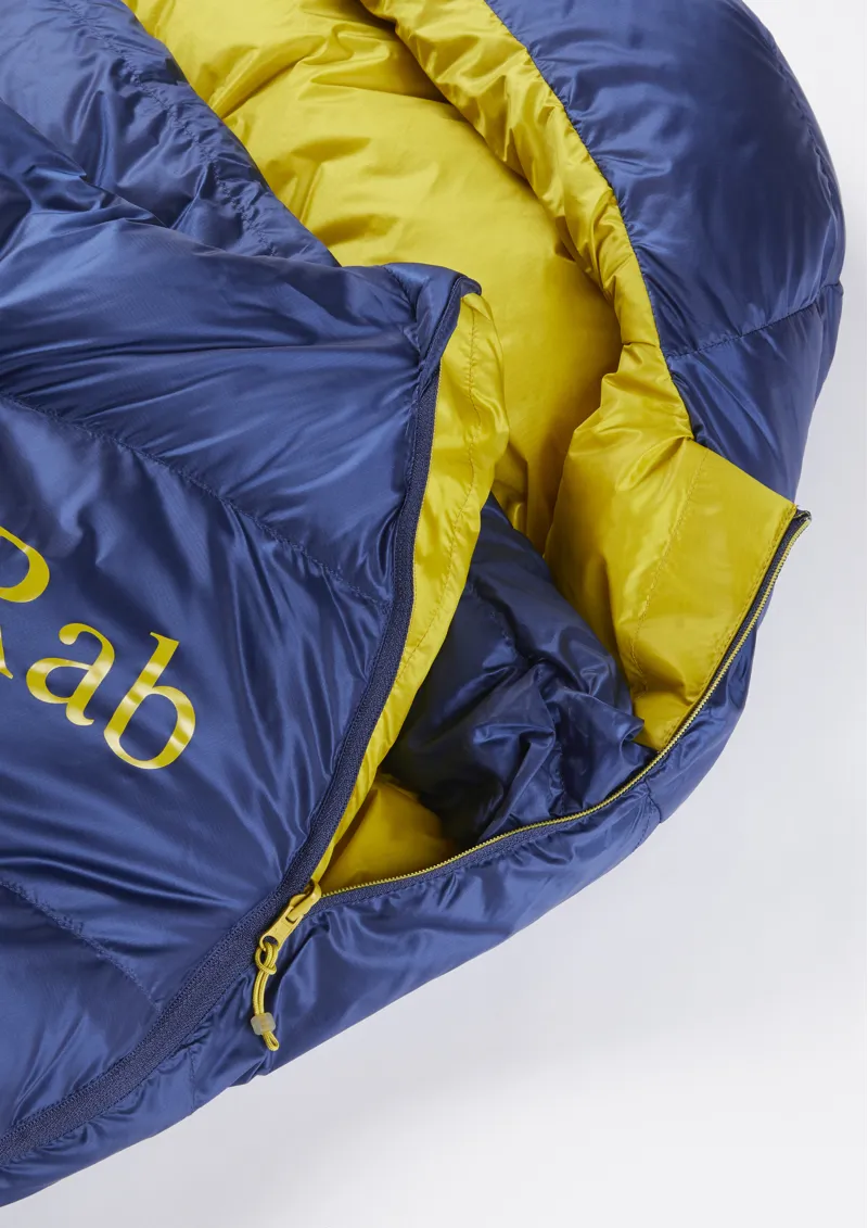 Rab Neutrino 400 Sleeping Bag in Nightfall Blue-3