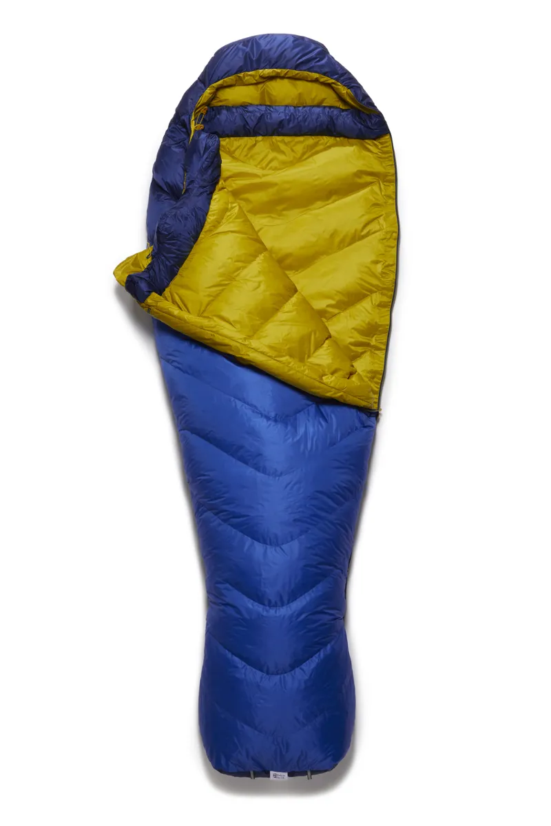 Rab Neutrino 400 Sleeping Bag in Nightfall Blue