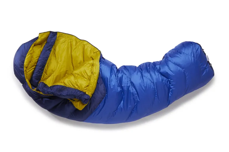 Rab Neutrino 400 Sleeping Bag in Nightfall Blue-10