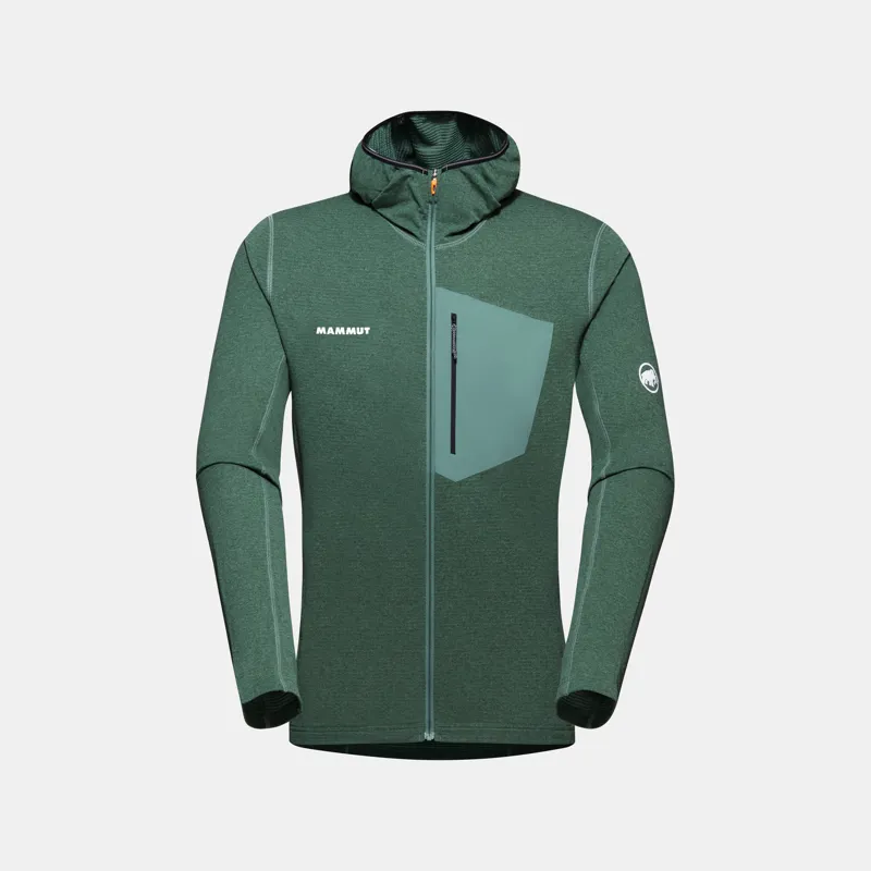 Mammut Aenergy Light ML Hooded Jacket in Dark Jade