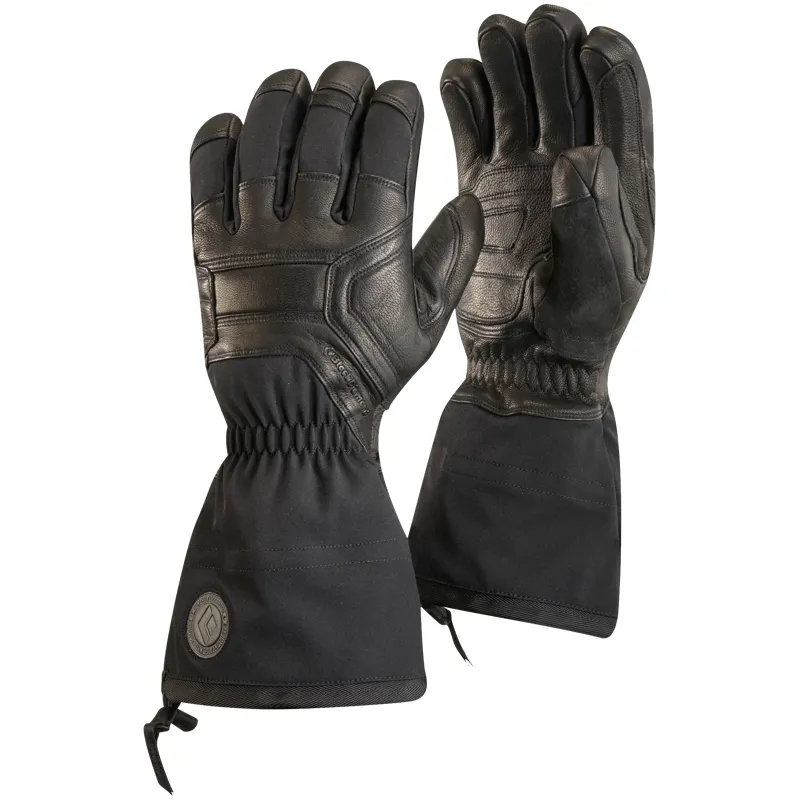 Black Diamond Guide Gloves in Black