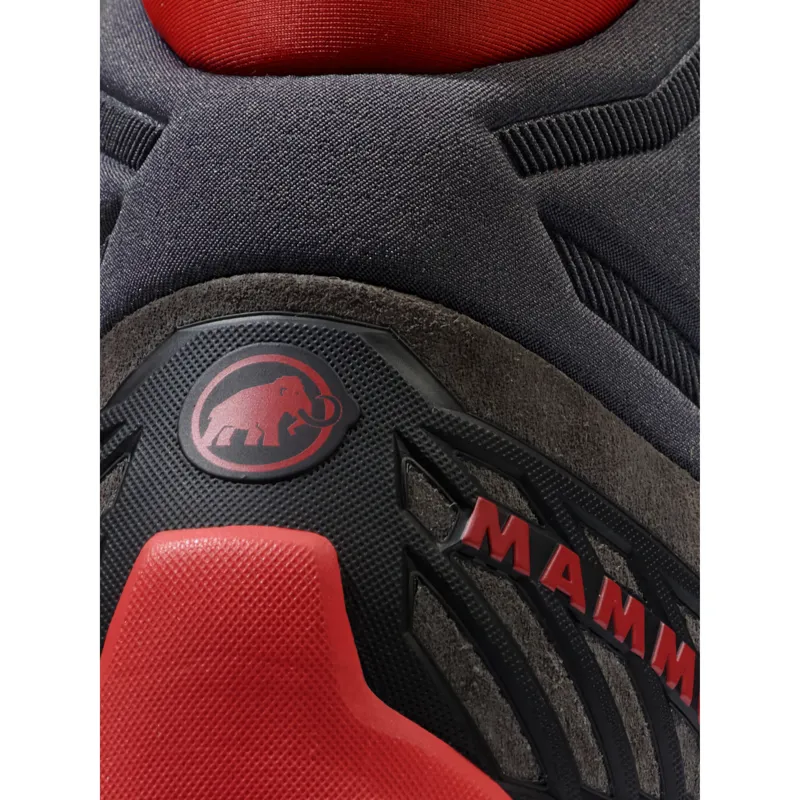 Mammut Alnasca Pro II Mid GTX Womens Shoes in Dark Titanium-Poinciana-9