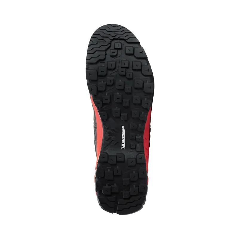 Mammut Alnasca Pro II Mid GTX Womens Shoes in Dark Titanium-Poinciana-3