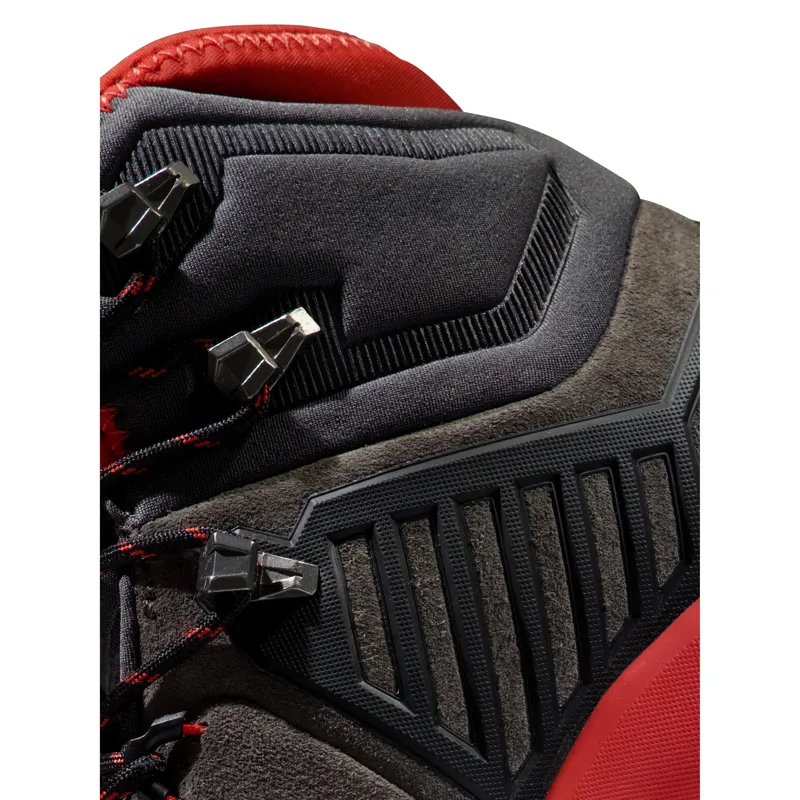 Mammut Alnasca Pro II Mid GTX Womens Shoes in Dark Titanium-Poinciana-7