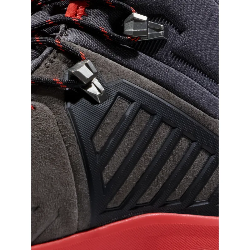 Mammut Alnasca Pro II Mid GTX Womens Shoes in Dark Titanium-Poinciana-8