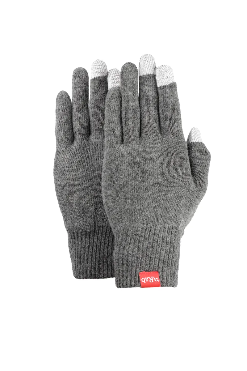 Rab Primaloft Gloves in Charcoal