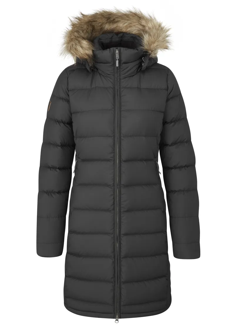 Rab Deep Cover Womens Parka in Black