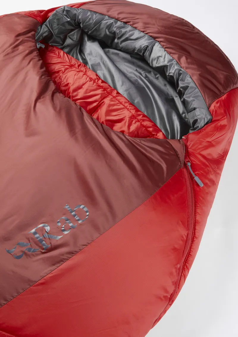 Rab Solar Eco 3 in Oxblood Red - Regular - Left Zip-1