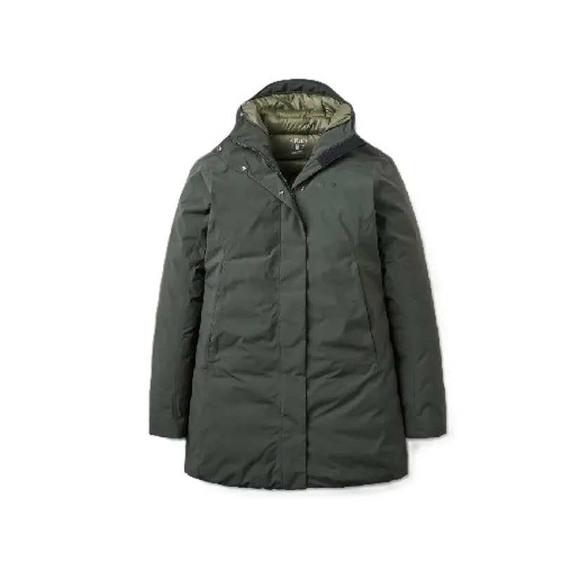 Rab Valiance Parka Wmns Dark Army
