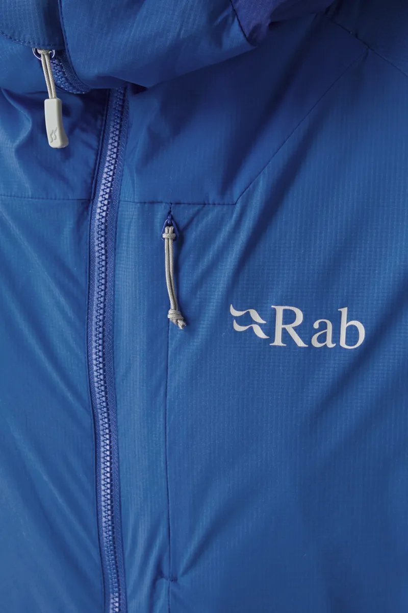 Rab Vapour-Rise Summit Mens Jacket in Celestial/Polar Blue-2