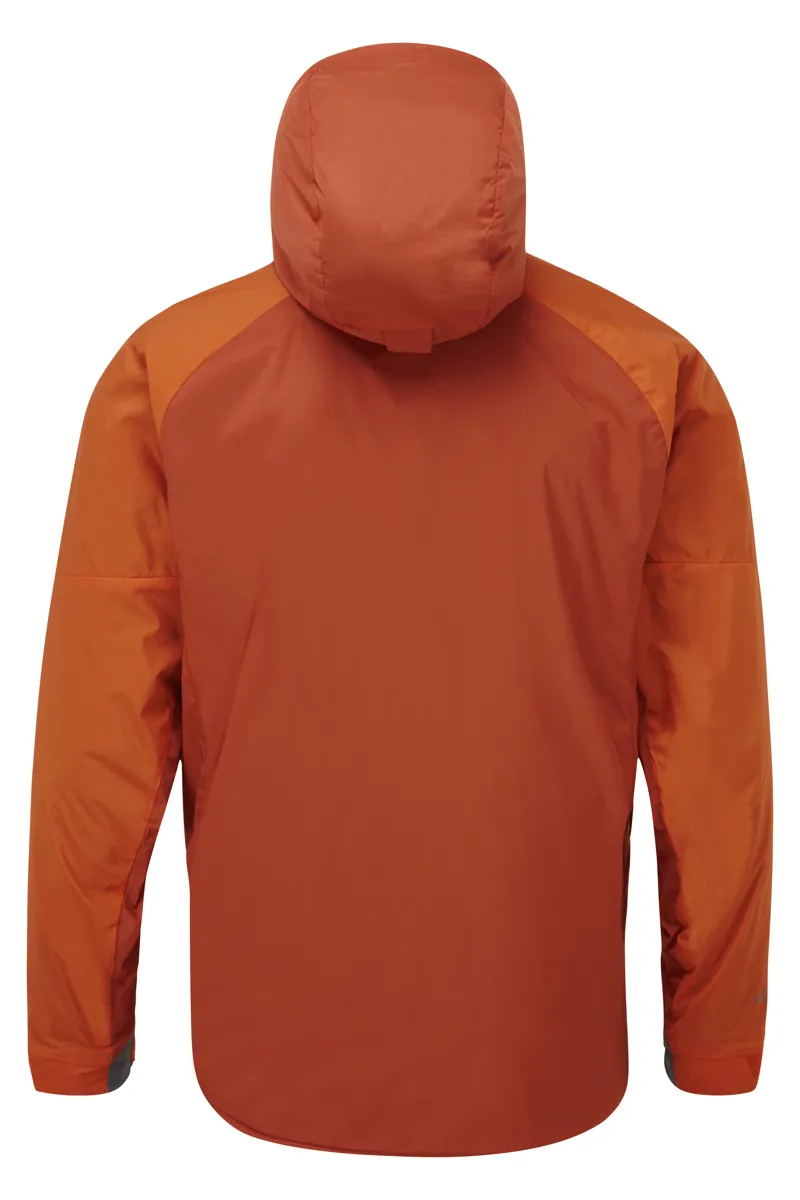 Rab Vapour-Rise Summit Men's Jacket in Red Clay/Firecracker-4