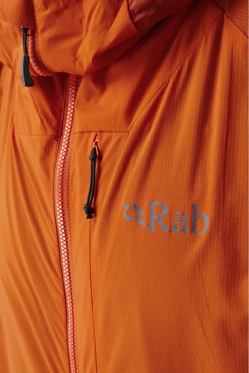 Rab Vapour-Rise Summit Men's Jacket in Red Clay/Firecracker-2
