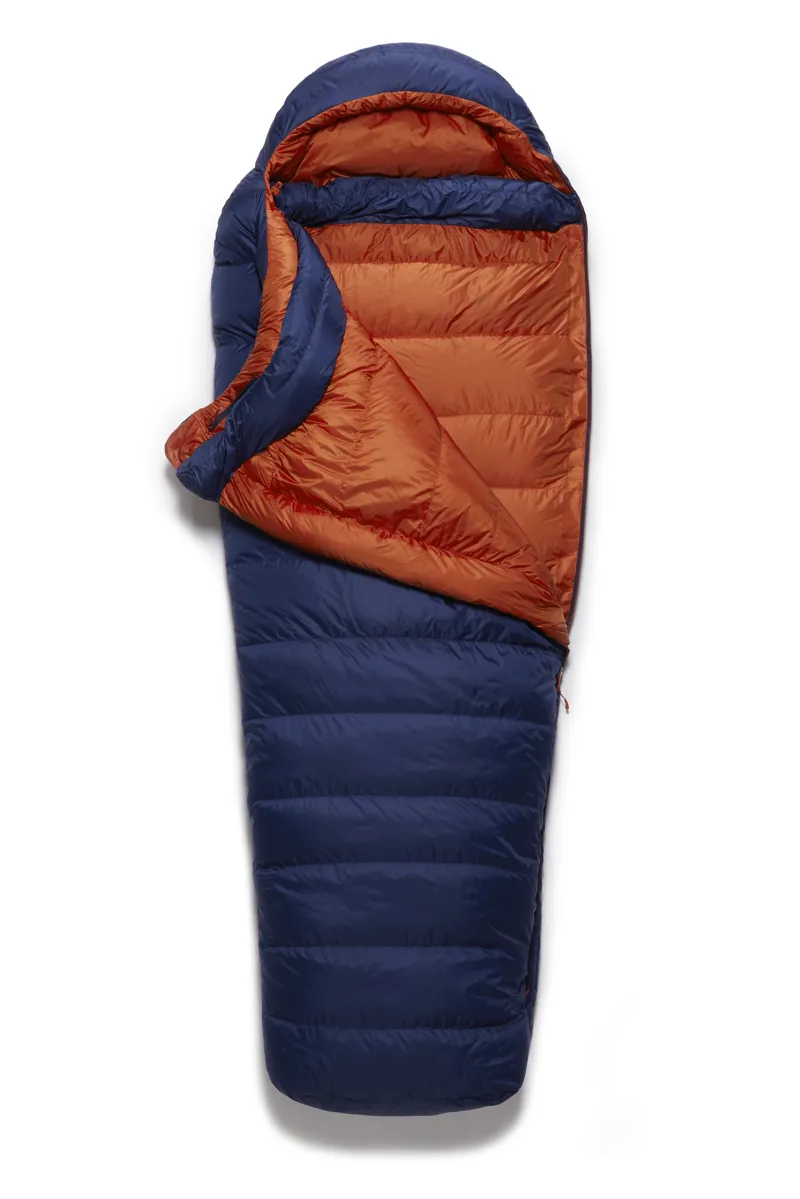 Rab Ascent 700 Left Zip Women's Sleeping Bag in Nightfall Blue-2