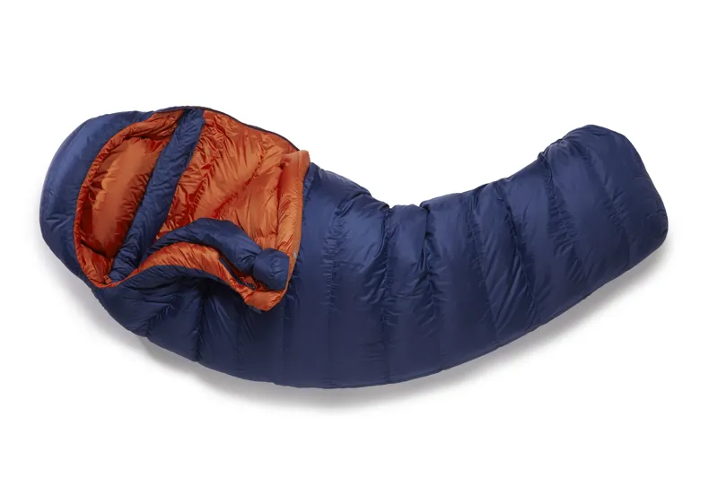 Rab Ascent 700 Left Zip Women's Sleeping Bag in Nightfall Blue-4