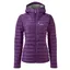 Rab Microlight Alpine Womens Jacket in Blackcurrant