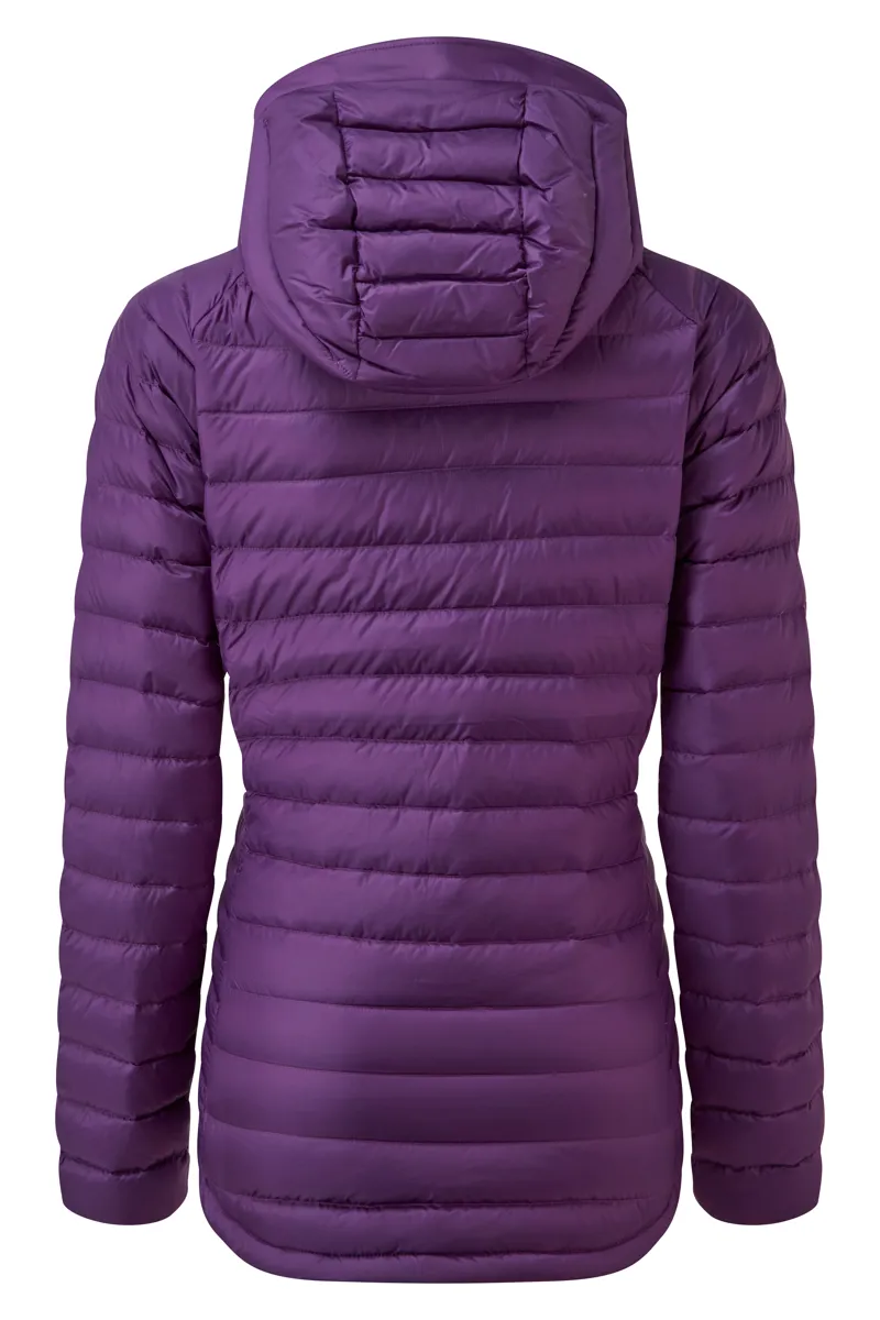 Rab Microlight Alpine Womens Jacket in Blackcurrant-4